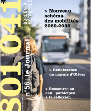 Page de couverture du Magazine de Bordeaux Métropole